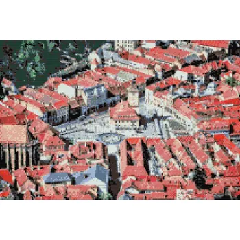 Diamantové malování Diamantové malování - Brašov, Rumunsko 2 Velikost: 40x60cm, Rámování: Pouze srolované plátno, Diamanty: Kulaté