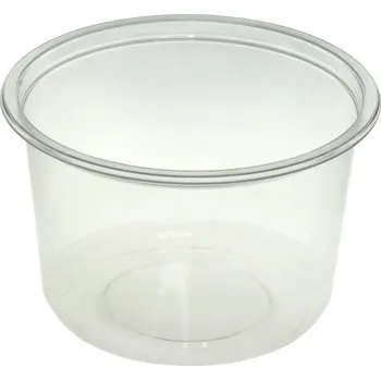 Jednorázové nádobí Kelímek rPET 500ml, průměr 117mm, 8118 transparentní - 500 ks