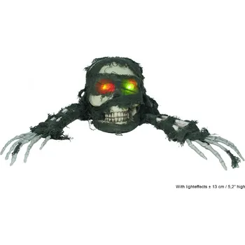 Party dekorace Halloween lebka s rukama