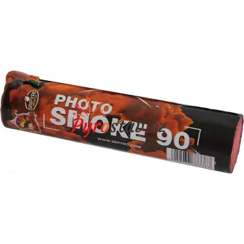 Zábavní pyrotechnika Srpyro.cz s.r.o. Dýmovnice PHOTO SMOKE 90 oranžová
