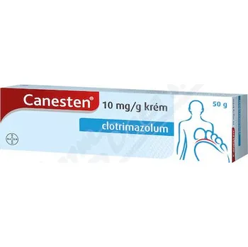Lék na kožní problémy, vlasy a nehty Canesten 10mg/g crm.50g