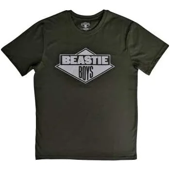 Pánské tričko Merch Beastie Boys: The Beastie Boys Unisex T-shirt: Black & White Logo (medium) M