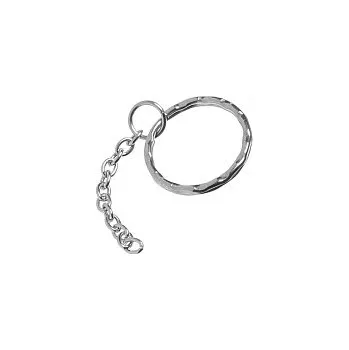 Kroužky na klíče z nerezové oceli, 25x68 mm