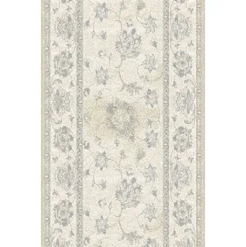 Koberec Běhoun vlněný Agnella Isfahan Tribas béžový Šíře: 80 cm