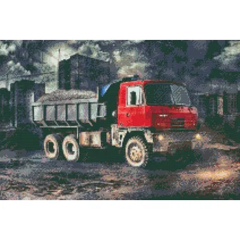 Diamantové malování Diamantové malování - Tatra Velikost: 40x60cm, Rámování: Pouze srolované plátno, Diamanty: Čtvercové