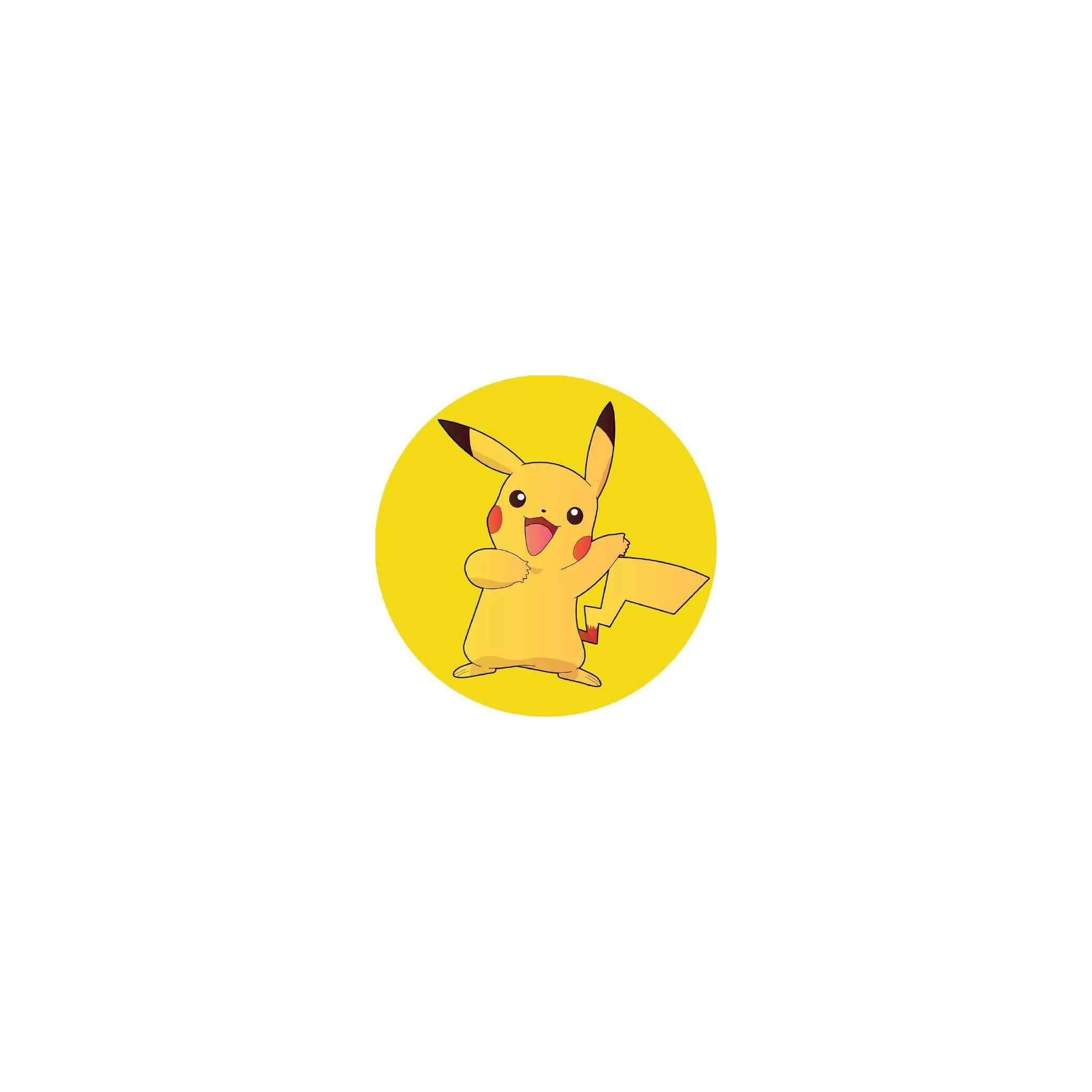 Fotografie 1 - Jedlá dekorace na dort Jedlý papír na dort kulatý 19,5 cm Pikachu