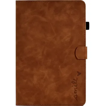 Příslušenství pro tablet VSECHNONAMOBIL 66382 ART SMILE Zaklápěcí kryt Samsung Galaxy Tab A9 hnědý
