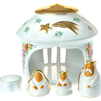 Betlém Keramika J&B Betlém se stříškou