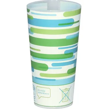 Jednorázové nádobí Kelímek PP ECO CUP opakovaně použitelný 500/550ml universální potisk - REUSE - 300 ks