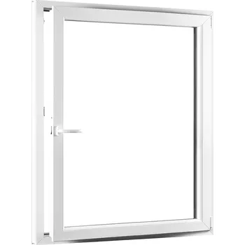 Okno SKLADOVÁ-OKNA.cz Jednokřídlé plastové okno REHAU Smartline+, otvíravo-sklopné pravé - 1150 x 1540 mm Bílá