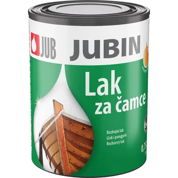 Lak na dřevo JUB JUBIN Lodní lak 0,75 l - alkydový bezbarvý lak na dřevo