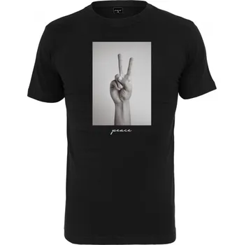 Peace Sign Tee - black 4XL