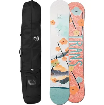Snowboard TRANS PREMIUM MANDARINE VARIO ROCKER 2024 Kite: 143