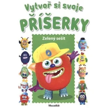 omalovánky Vytvoř si svoje příšerky Zelený sešit