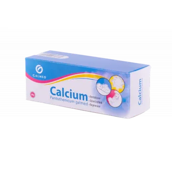 Lék na kožní problémy, vlasy a nehty Calcium panthothenicum mast 30g Galmed