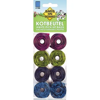sáček na exkrement Bags on board sáčky na exkrementy barevné 120 sáčků 120 Beutel