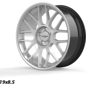 Alu kolo STROM STR2 disk 19x9.5 5x120 72.6 ET40, Hyper Silver
