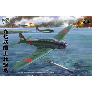 Plastikový model Border Model 1/35 Nakajima B5N2 Type 97 Carrier Attack Bomber "Kate"