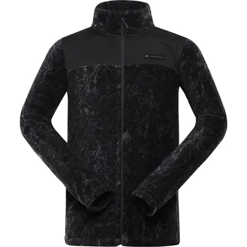 Pánská mikina Alpine Pro Eflin Pánská fleesová mikina MSWB334 černá S