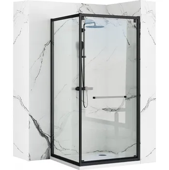 Rea Space In sprchový kout 90x90, černý REA-K8881