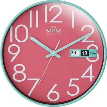 Hodiny Designové nástěnné plastové hodiny E01.4301.4323