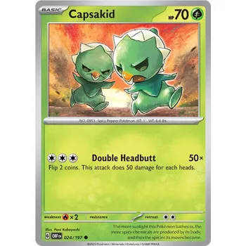Karetní hra Pokémon TCG Capsakid 024/197