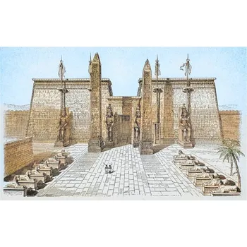 Plakát Plakát, Obraz - Old engraved illustration of Temple of, mikroman6