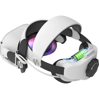 VR brýle Náhrada Elite Battery Strap popruhu pro Meta Oculus Quest 2 - Verze s baterií 5300mAh