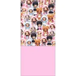 NaNa - licence Dívčí nákrčník s flísem - NaNaNa Surprise 5241039, fialková Barva: Růžová, Velikost: uni velikost