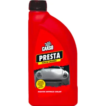 Nemrznoucí směs do chladiče CARSO PRESTA -35°C 1 l růžová