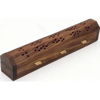 Vonná tyčinka Stojánek na vonné tyčinky - truhlička sloni