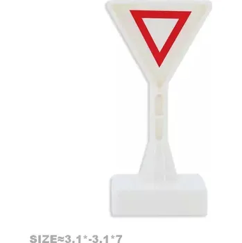 ostatní stavebnice Stavebnice dopravního příslušenství | Styl Lego - Dej dopravní značku