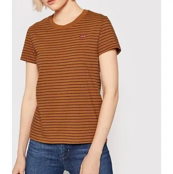 Dámské tričko LEVI'S® THE PERFECT TEE - DÁMSKÉ TRIKO - GINGER STRIPE L
