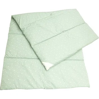 Dětská postýlka Eva Kiedroňová Multifunkční Deka - Vintage lipová zeleň