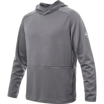 Pánská mikina Mikina pánská SENSOR MERINO UPPER TRAVELLER s kapucí šedá M
