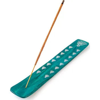 Čajovna Stojánek na vonné tyčinky - lyže Manju Buddha zelená