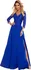 Dámské šaty Numoco Amber 309-2 královsky modré