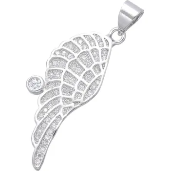 Přívěsek B-TOP Přívěsek Křídlo se zirkony