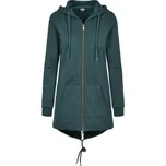 Urban Classics Ladies Sweat Parka zelená