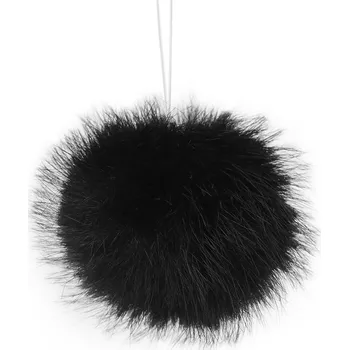 Kožešinová bambule s poutkem Ø4,5 cm