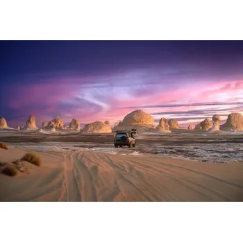 Plakát Plakát, Obraz - incredible Sunset with incredible stone Chimney, skaman306