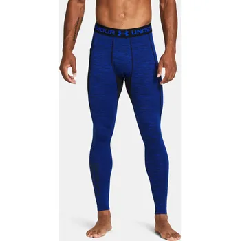 Pánské legíny Pánské sportovní legíny Under Armour UA CG Armour Twist Lgs-BLU - modré Velikost: L