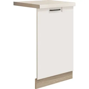 Kuchyňská skříňka OLIVIA white spodní dvířka k vestavné myčce Zm 45