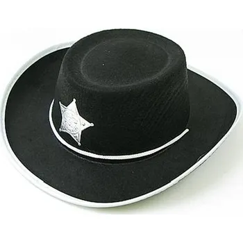Klobouk Klobouk Šerif Černý