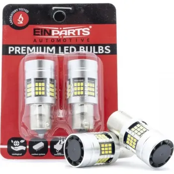 Autožárovka P21W LED žárovky (54 x SMD 2016) 6000K CANBUS