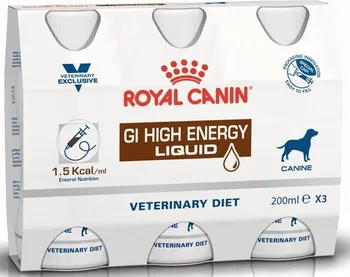 Krmivo pro psa Royal Canin Canine Gastro Intestinal HE Liq 3 x 200 ml