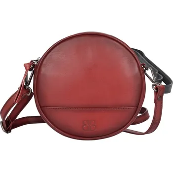 Kabelka Dámská kožená crossbody kabelka Bellicci Koko - červená