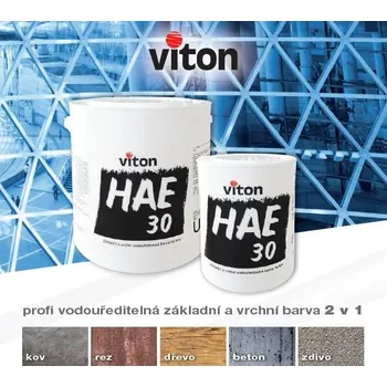 barva na kov VITON HAE 30 vodouředitelný email 2v1 Velikost: 3kg, Odstin: RAL 8000