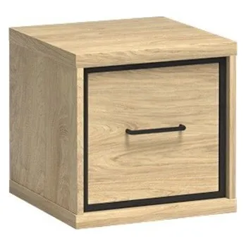 Noční stolek Nábytek PEGAS s.r.o. Noční stolek MEDIOLAN M16 Natural Hikora