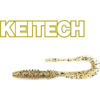 Umělá nástraha Gumová Nástraha Keitech Mad Wag Mini 2,5" 6,3cm #320 Silver Shad (12ks)